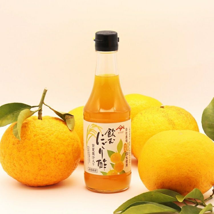 甘夏果汁入り　飲むにごり酢 イメージ