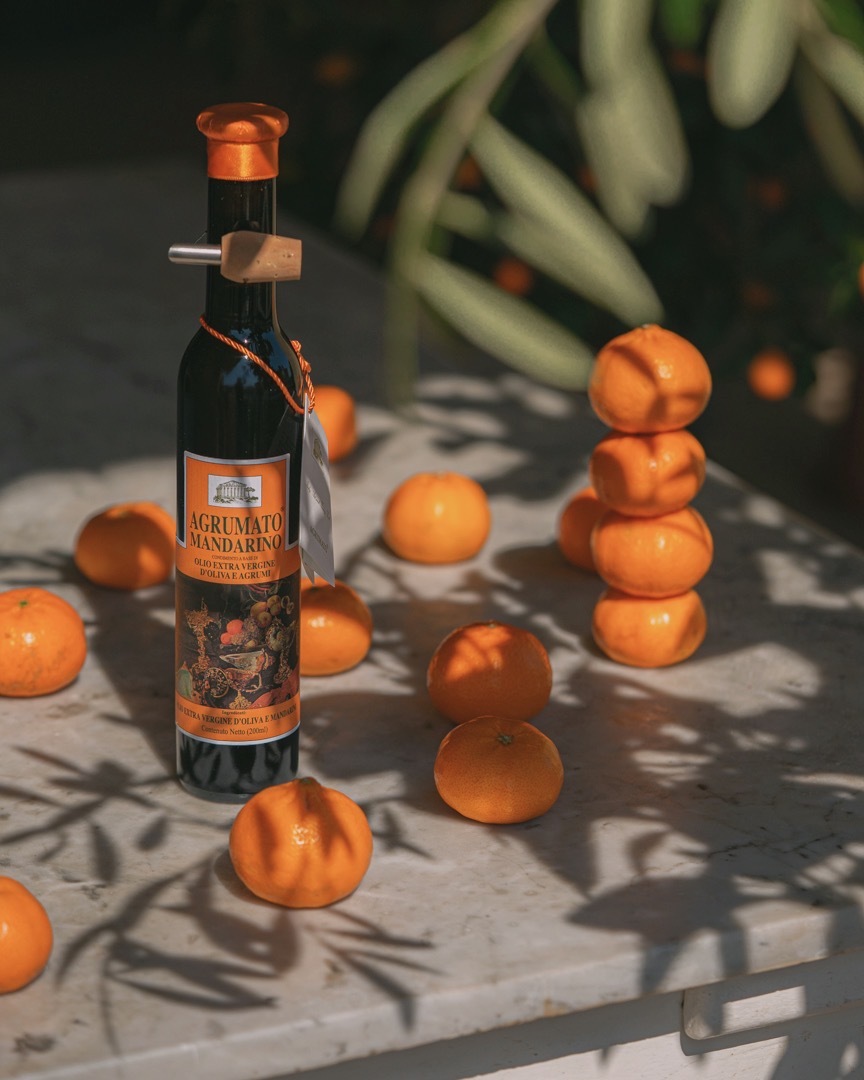 AGRUMATO® - Condiment with Extra Virgin Olive Oil and Citrus fruits - Lemon, Citron, Orange, Blood Orange, Tangerine, Bergamot  Image