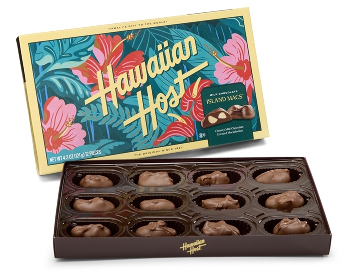 マカダミアナッツチョコレート ハイビスカス イメージ