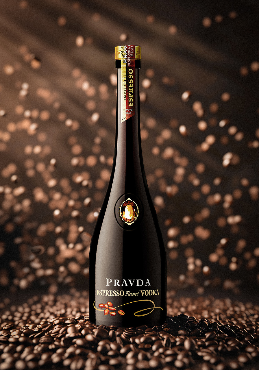 Pravda Espresso Flavored Vodka Image