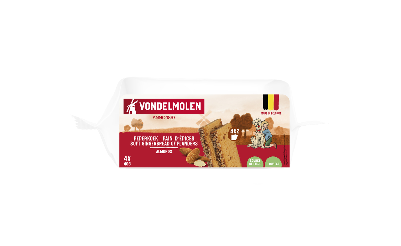 Soft Gingerbread of Flanders Almond 33g  Image