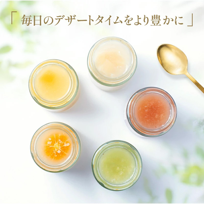 甘酒ゼリー５種セット イメージ