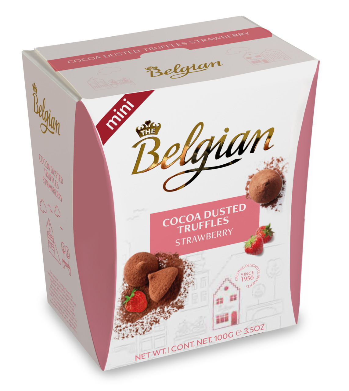 Mini Dusted Truffles - Original & Strawberry Image