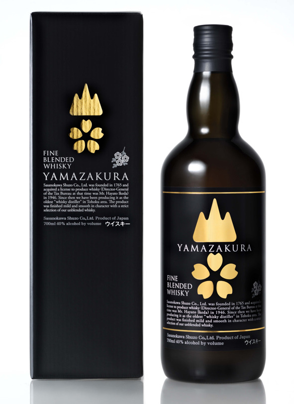 ブレンデッドウイスキー山桜　黒ラベル イメージ