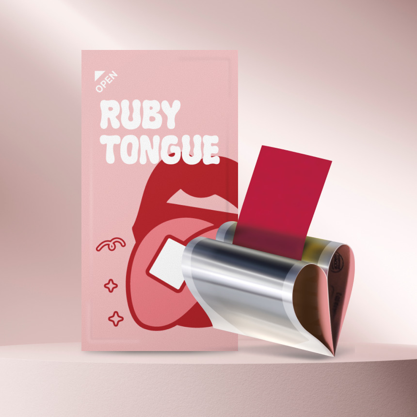 Ruby Tongue (Oral Care - Tongue Cleaning & Fresh Breath) ODF - oral dissolving film Image