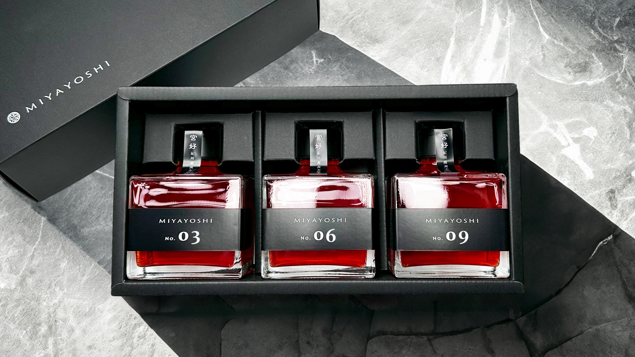 本格梅酒　MIYAYOSHI BLACK LABEL SMALL 3P SET イメージ
