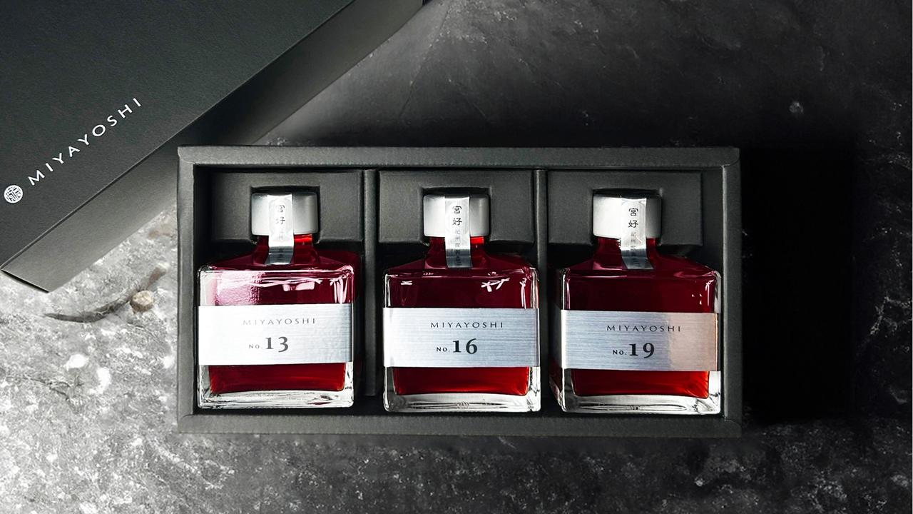 本格梅酒　MIYAYOSHI SILVER LABEL SMALL 3P SET イメージ