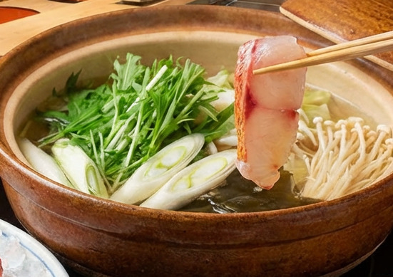 金目鯛しゃぶしゃぶ イメージ