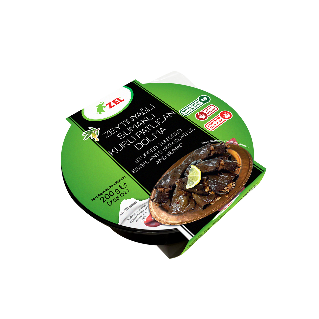 Stuffed Sun-Dried Eggplant with Olive Oil Image