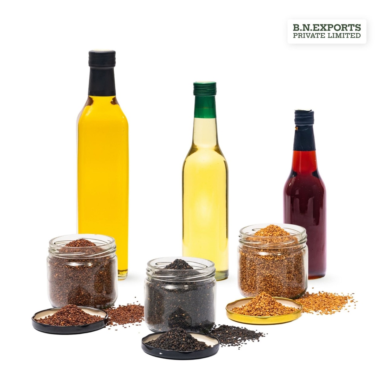 Sesame Seeds (Black , Golden, Red Brown) Image