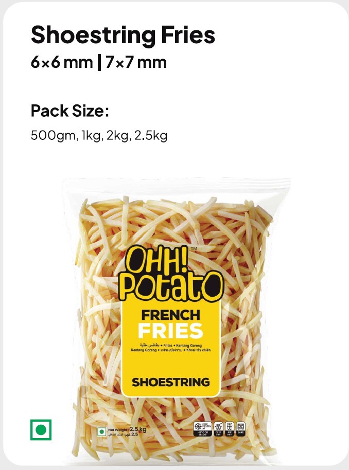Frozen French Fries - Shoestring  Image