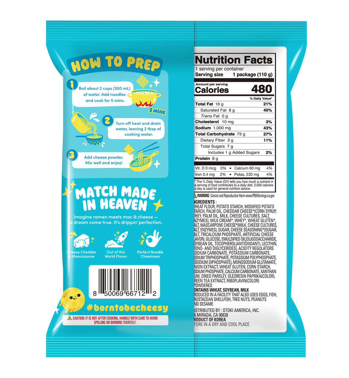 チーズラーメン(炒め麺)チェダー&マスカルポーネ  イメージ