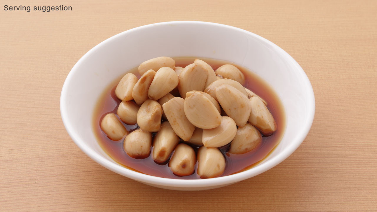 Tamari-Ninniku (garlic pickled in soy sauce) Image
