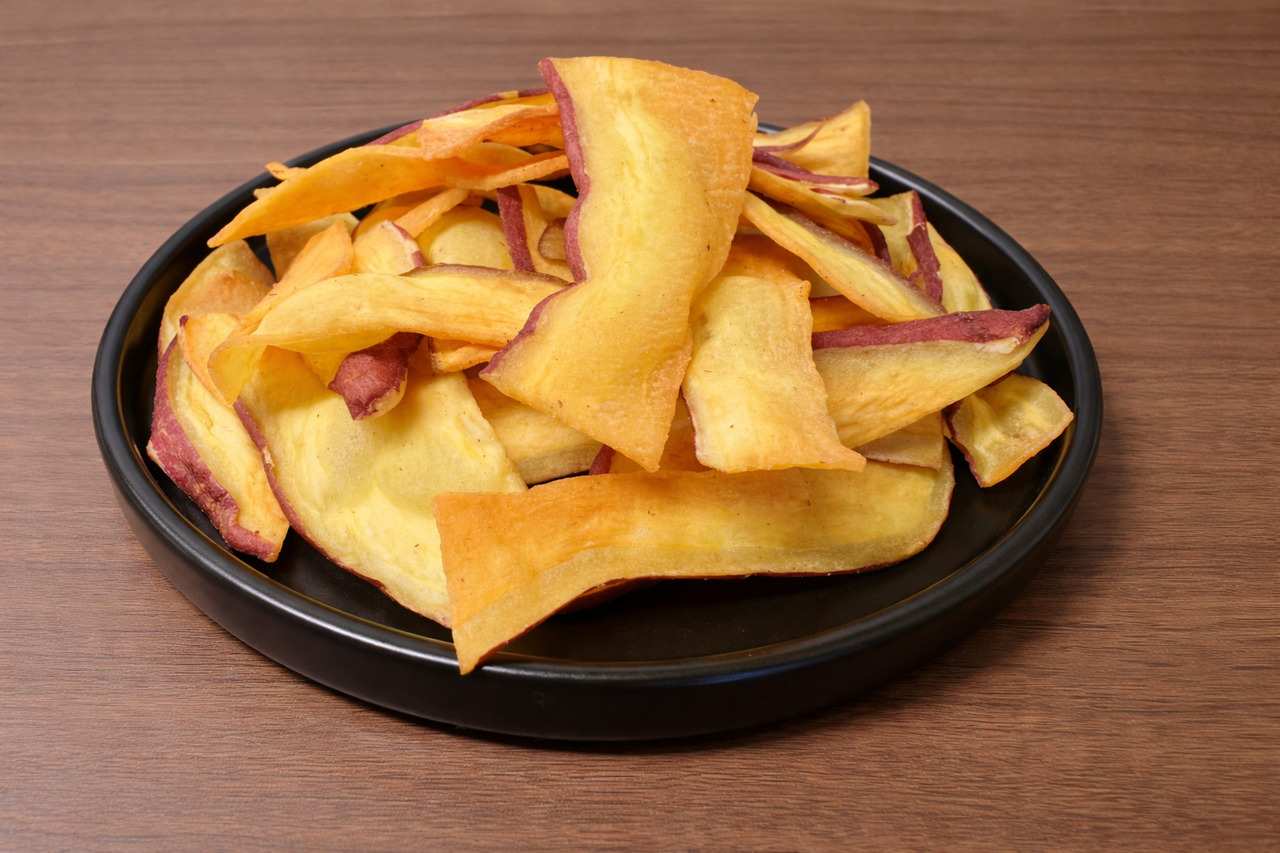 Crunchy Sweet Potato Chips Image