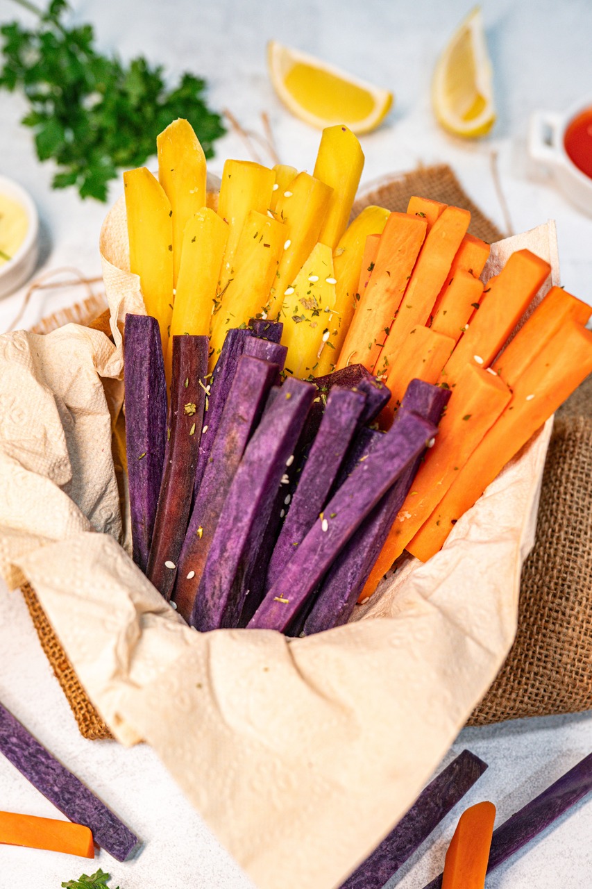 Frozen Sweet Potato Rainbow Image