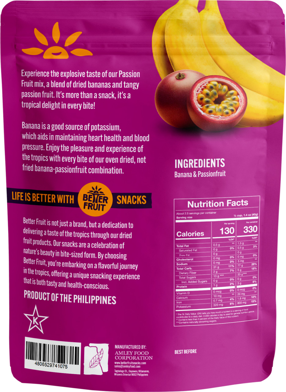 Dried Banana- Passionfruit Image