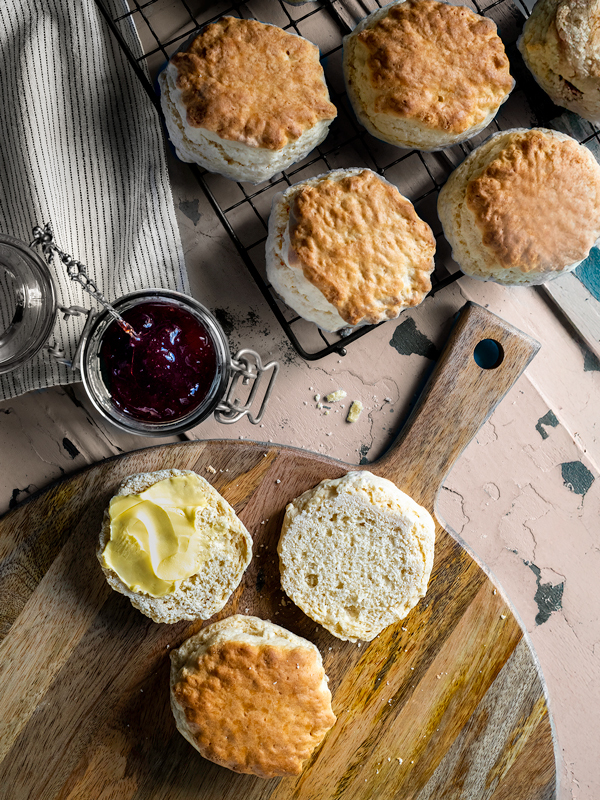 イギリス フローズン バタースコーン プレーン 10Px10  イメージ