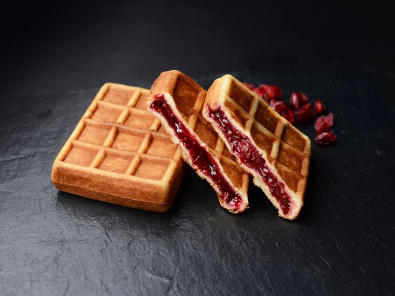 ベルギー フローズン マジックワッフル レッドベリー 80gx48 イメージ