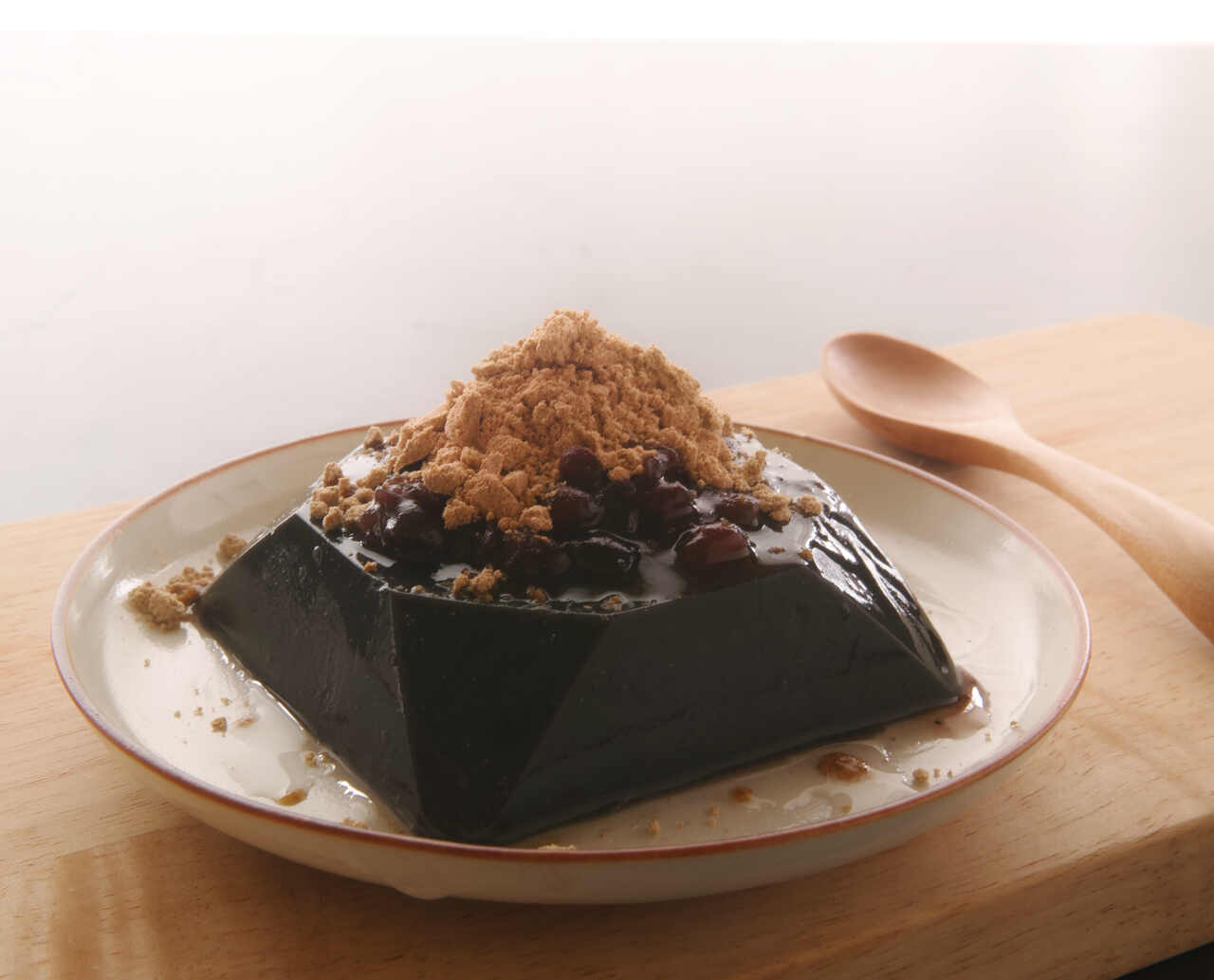 Soymilk Black Sesame pudding Image