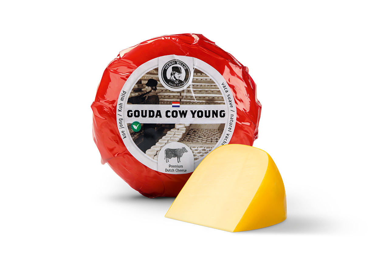 Henri Willig mini cheese wheels: Gouda, Truffle, Cumin, Chili, Herbs/Garlic, Goat Image