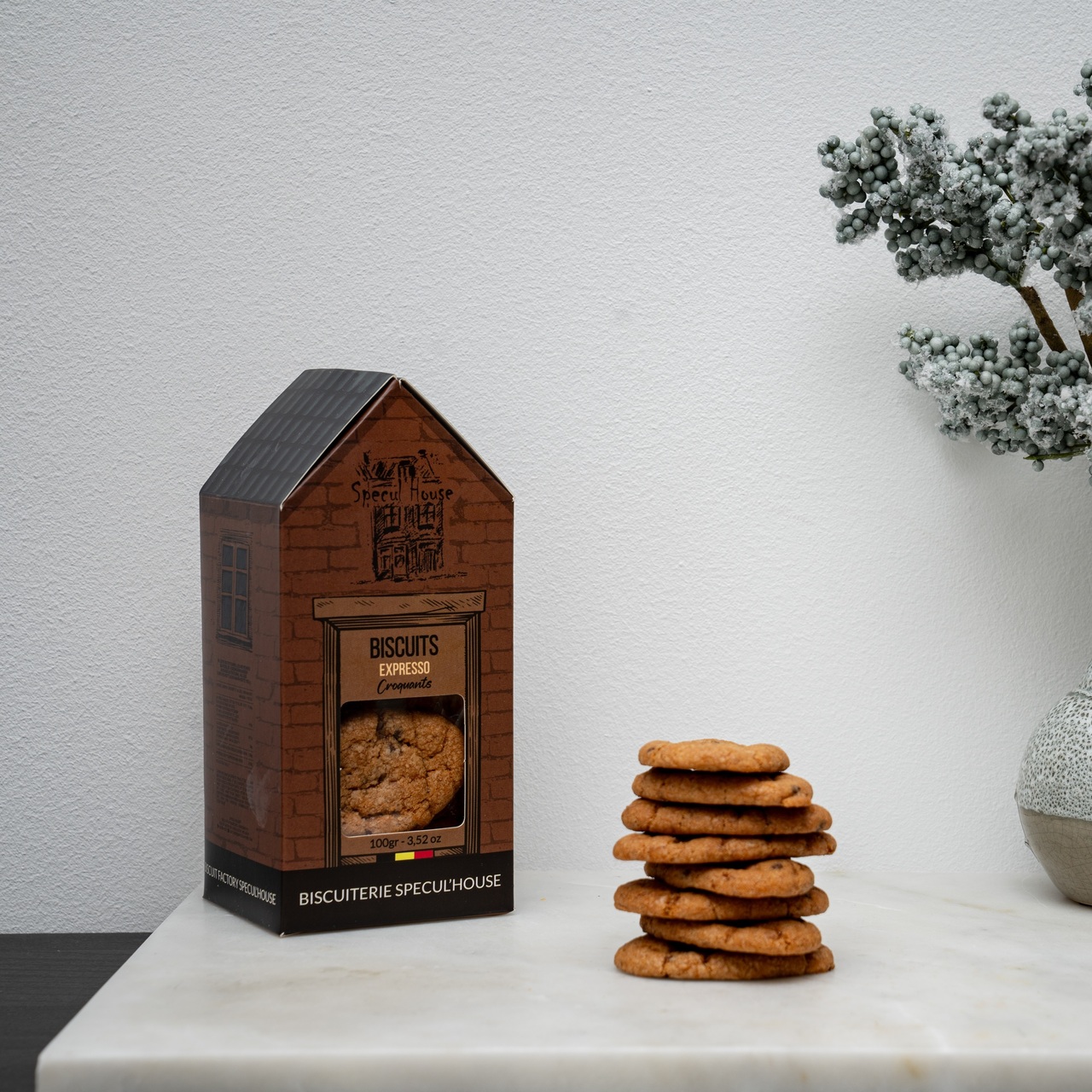 エスプレッソ風味のクリスピービスケット イメージ