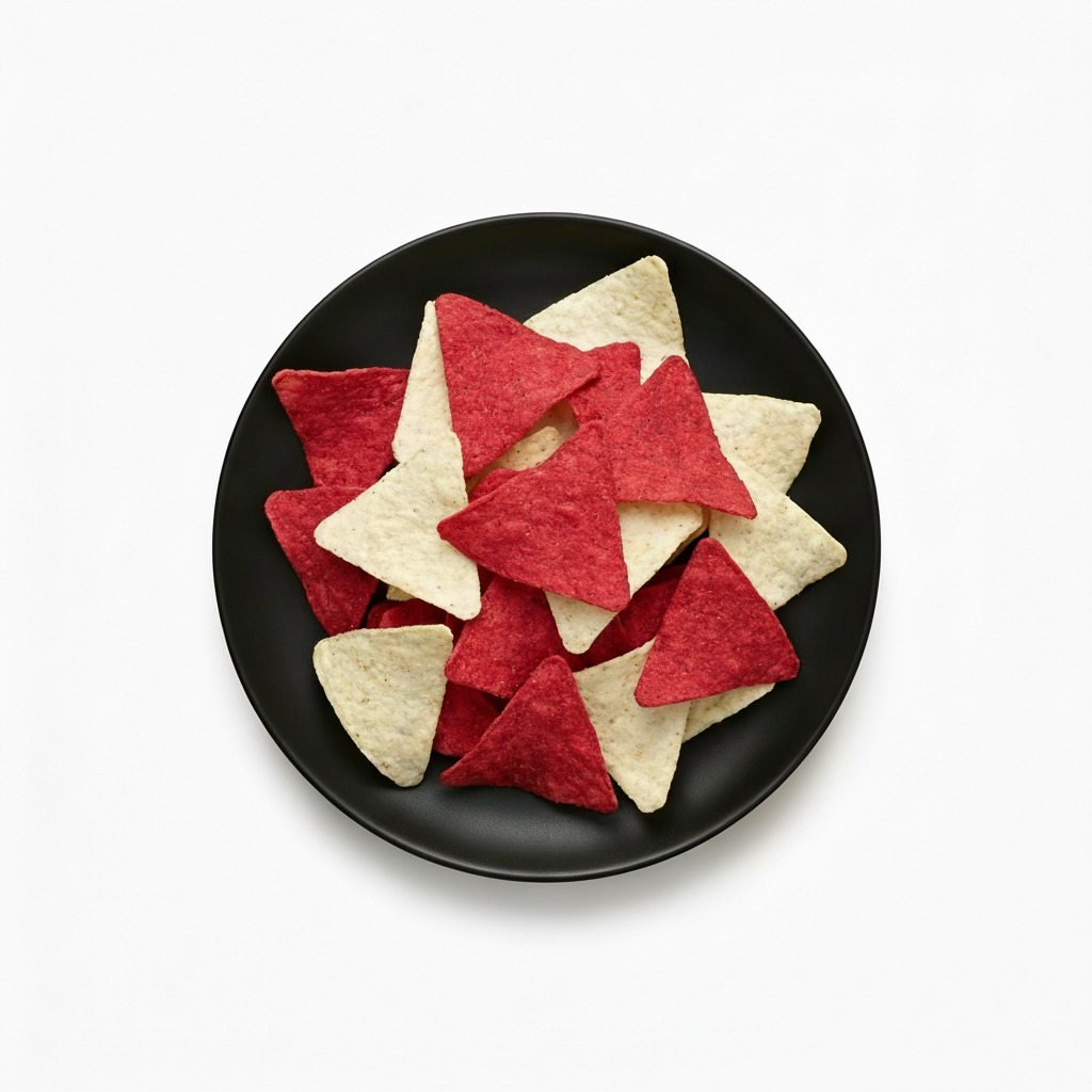 CASSAVA & BEETROOT TORTILLA CHIPS Image