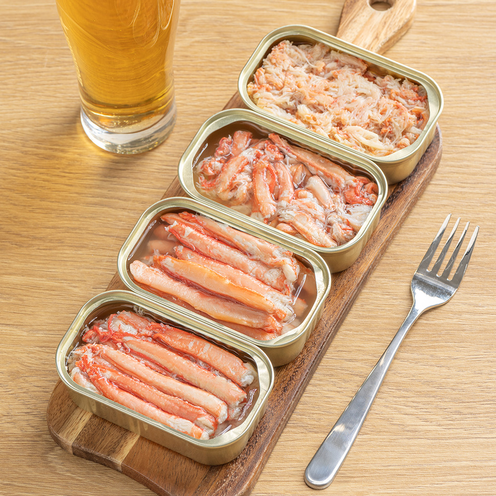 FRESH YEONGDEOK RED SNOW CRAB LEG MEAT(CANNED FOOD) Image