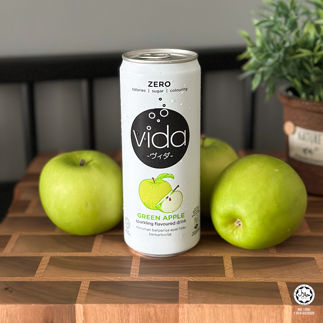 VIDA ZERO GREEN APPLE SPARKLING DRINK Image