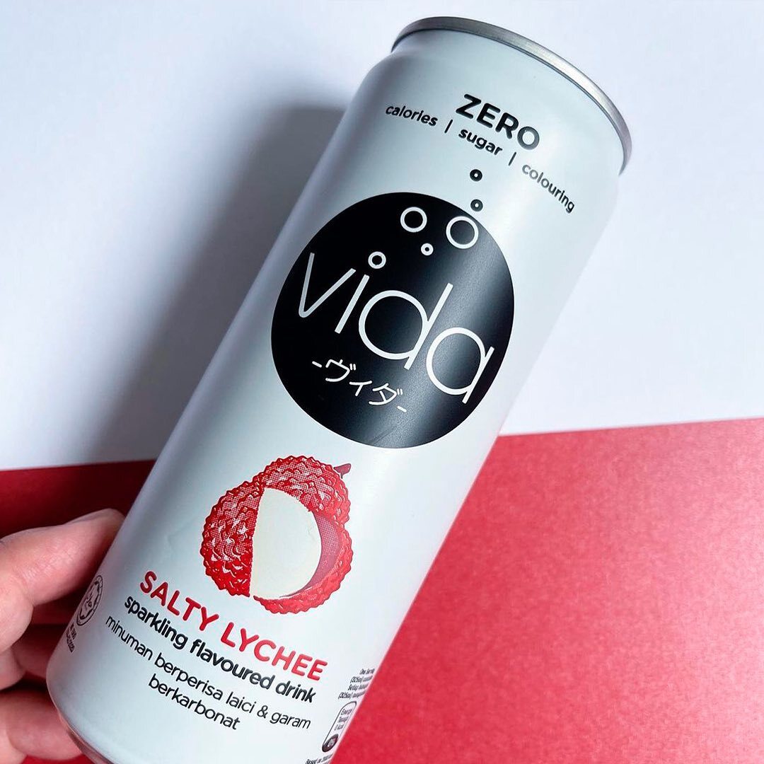 VIDA ZERO SALTY LYCHEE SPARKLING DRINK Image