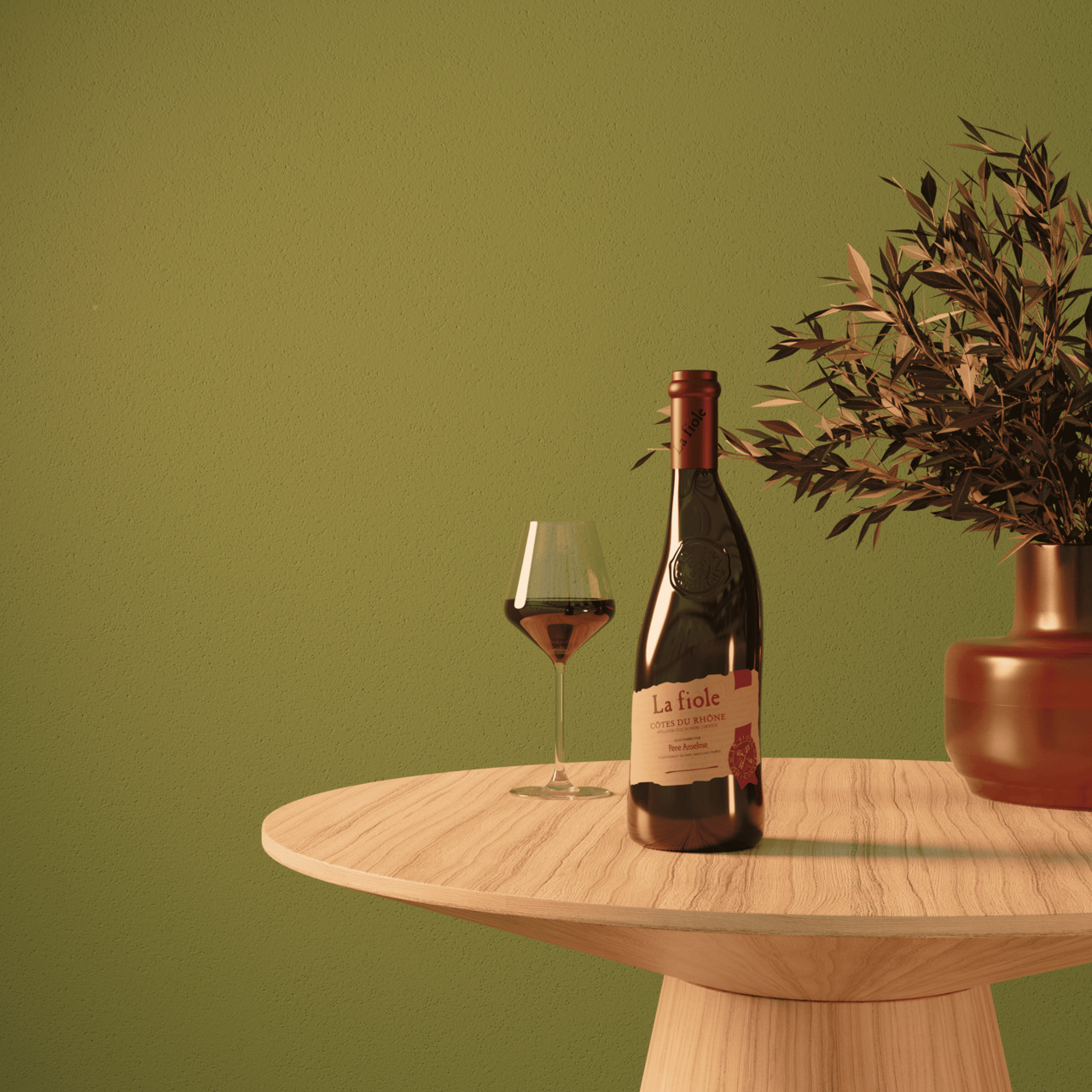 LA FIOLE - AOC Côtes-du-Rhône - Red Image