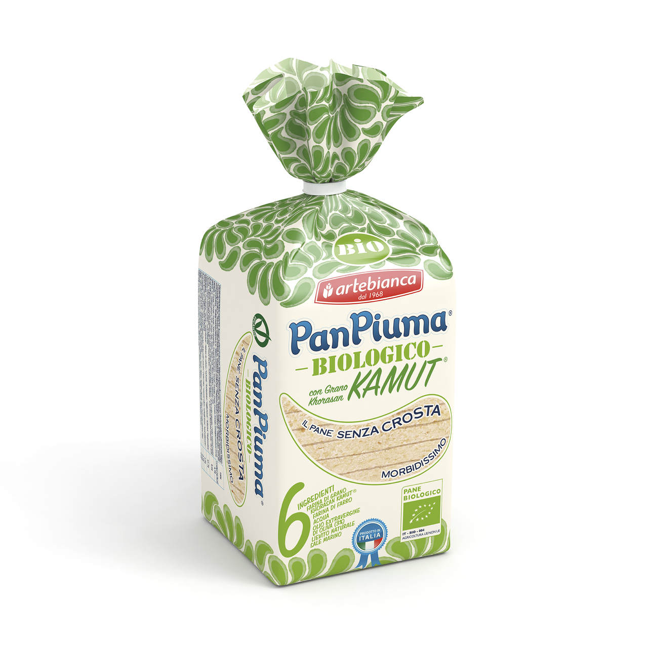 Organic Kamut Bread - crustless Image