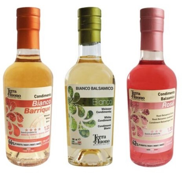 モデナ産バルサミコ酢 PGI および バルサミコ風味調味料 / BALSAMIC VINEGARS OF MODENA PGI AND BALSAMIC CONDIMENTS イメージ