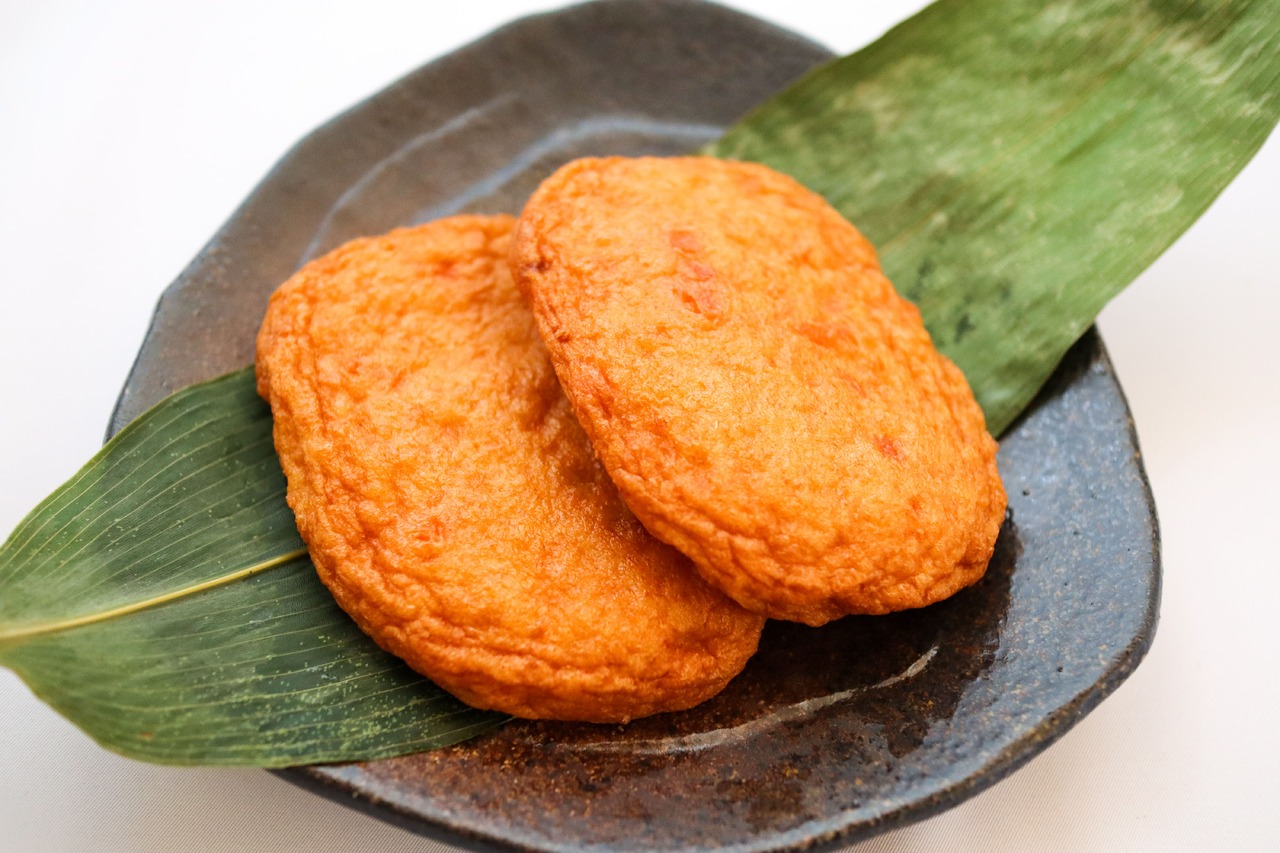 Fluffy Satsuma-age  Japanese Fried Fish Cake Image