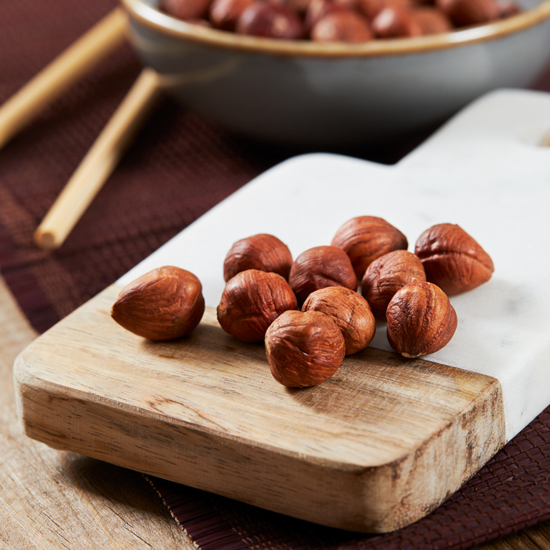 Roasted, Raw & Chopped Hazelnuts Image