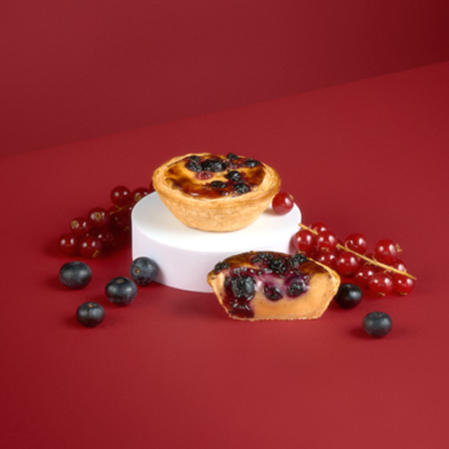 Mixed berries pastel de nata - Nata Pura  Image