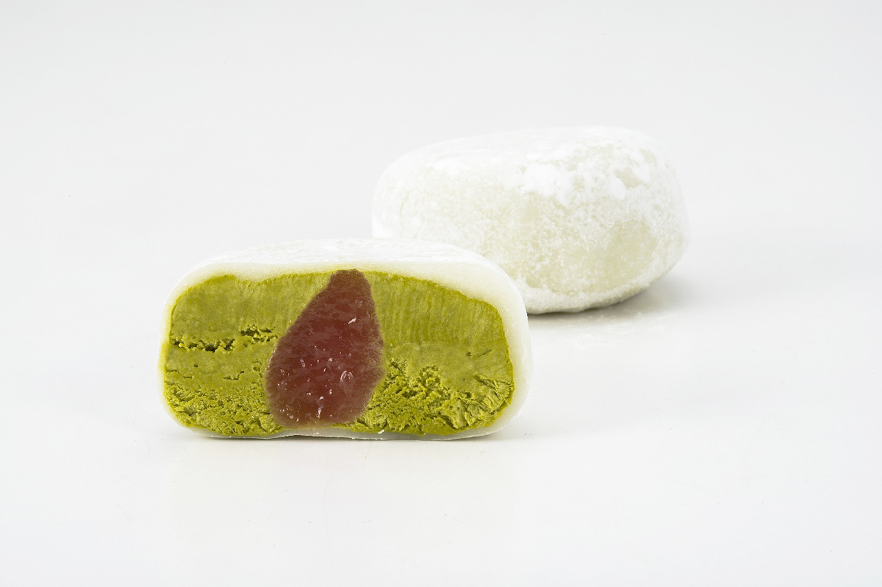 iceplanzeモチアイス（豆乳抹茶＆さくら） イメージ