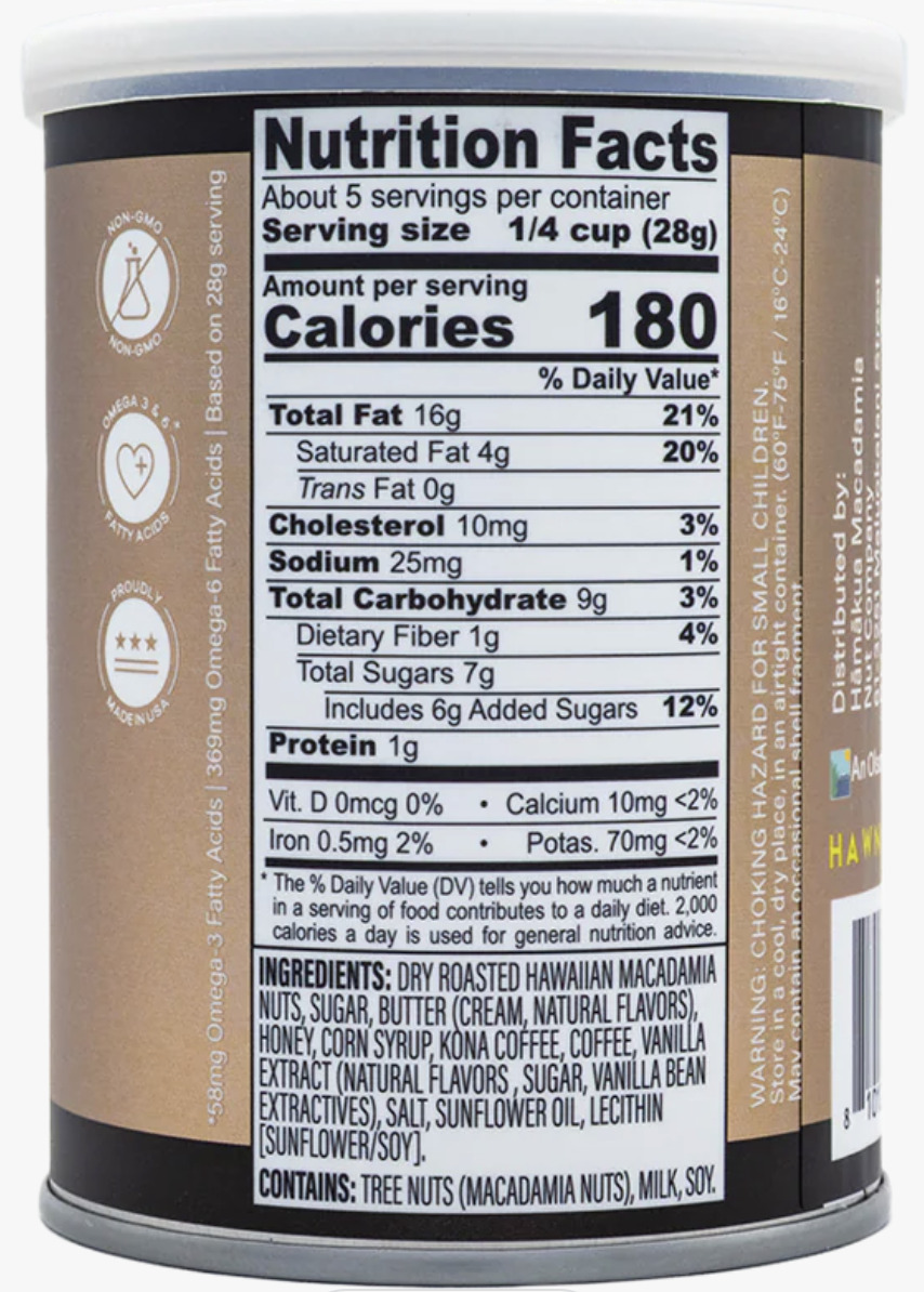 Hāmākua Macadamia Nut Co. - Kona Coffee Glaze Macadamia Nuts イメージ