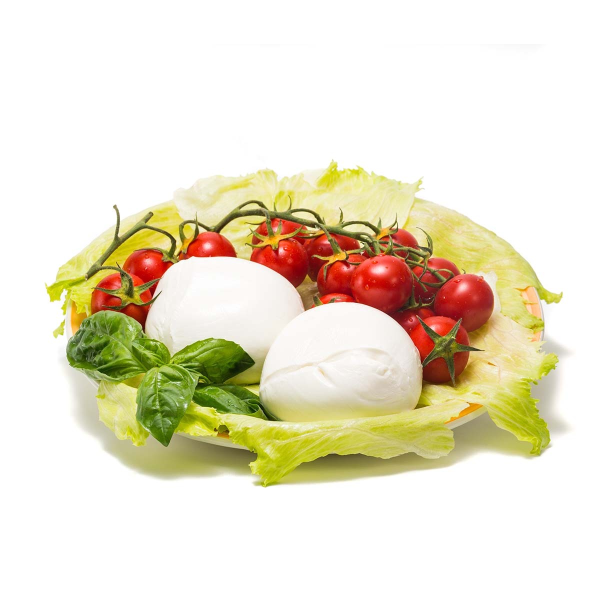 BURRATA, MOZZARELLA.ITALIAN CHEESE Image