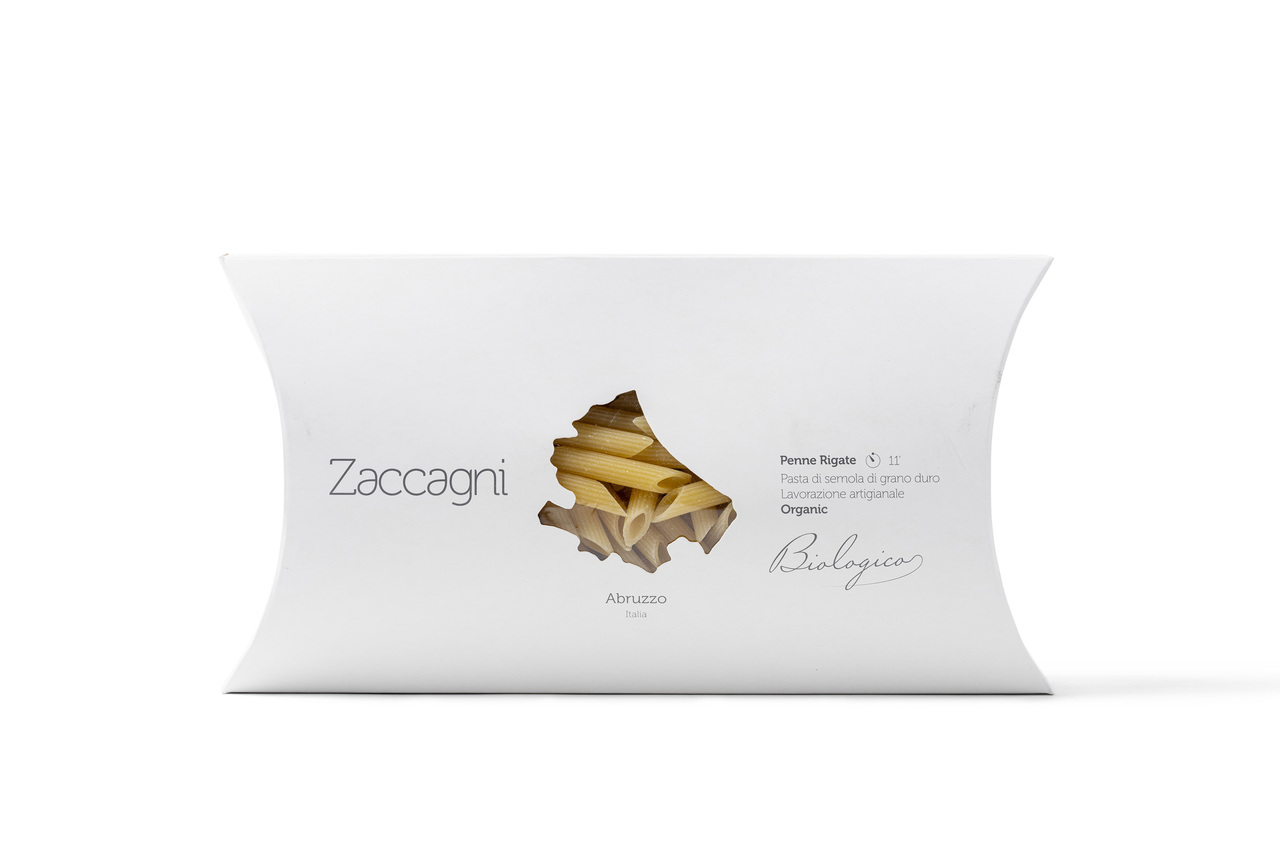 ORGANIC DURUM WHEAT SEMOLINA PENNE RIGATE Image