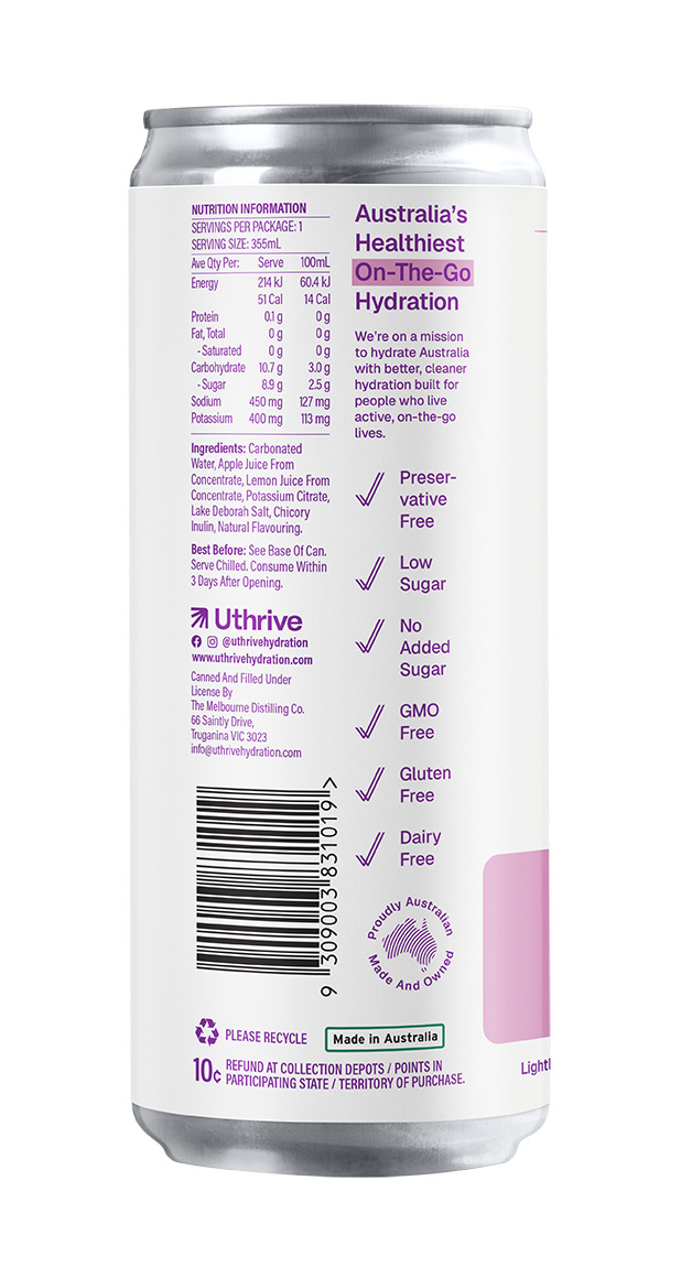 Uthrive Hydration Passionfruit Image