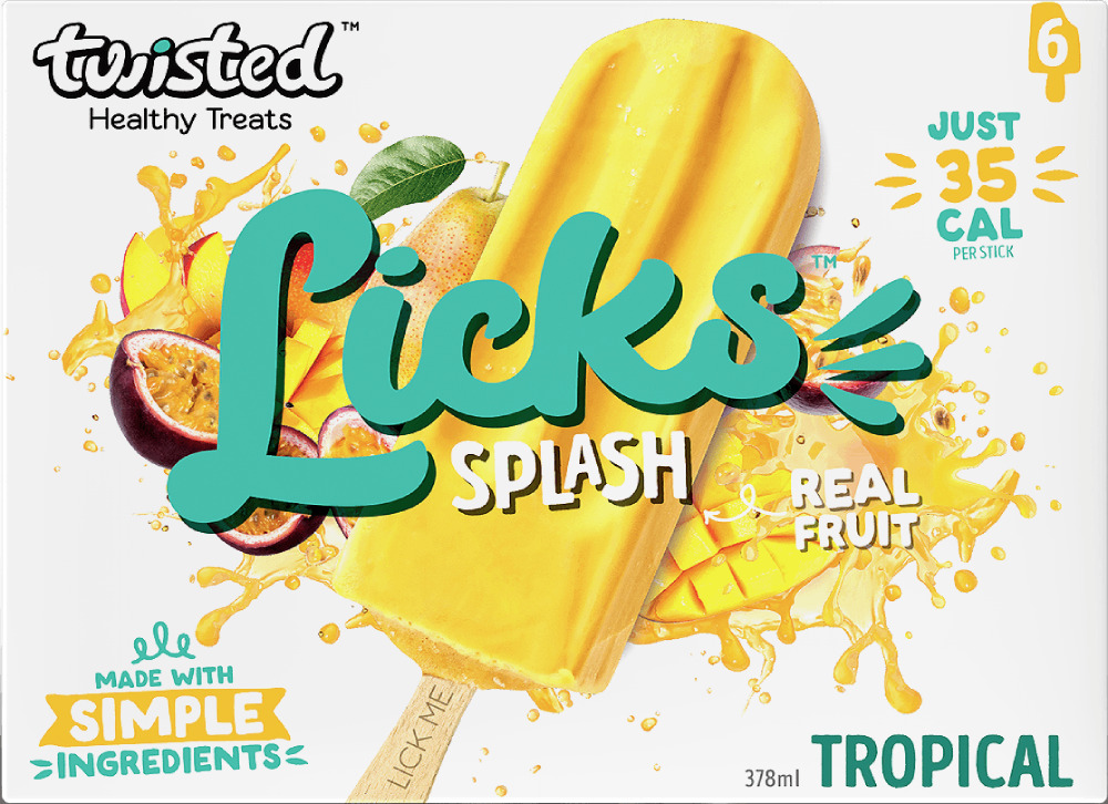 Twisted Healthy Treats Licks Splash Range Image