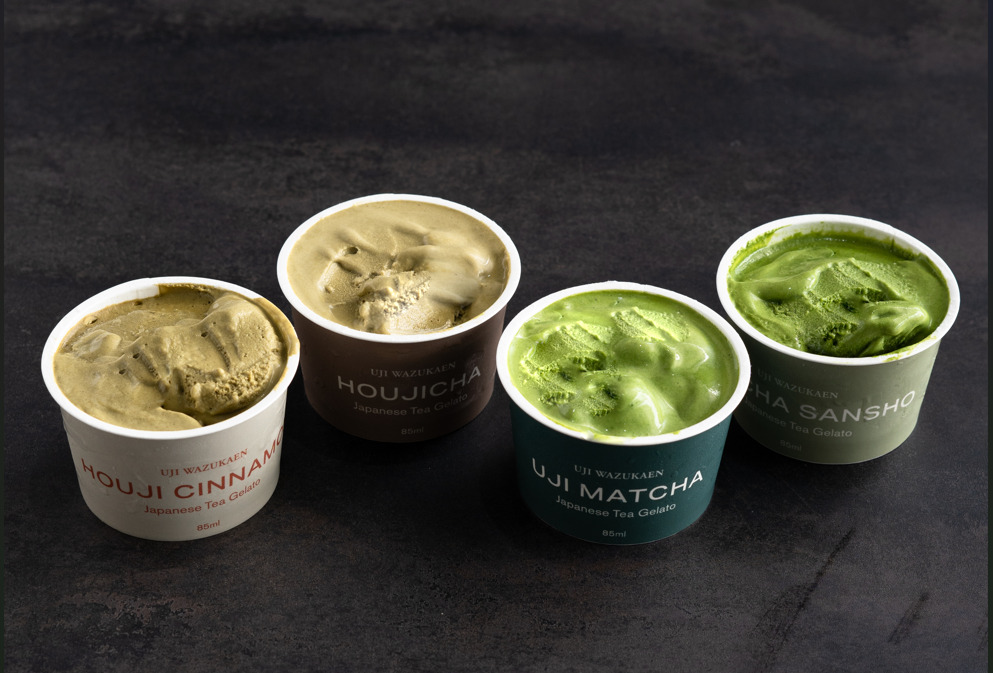 お茶屋のジェラート香重ね イメージ