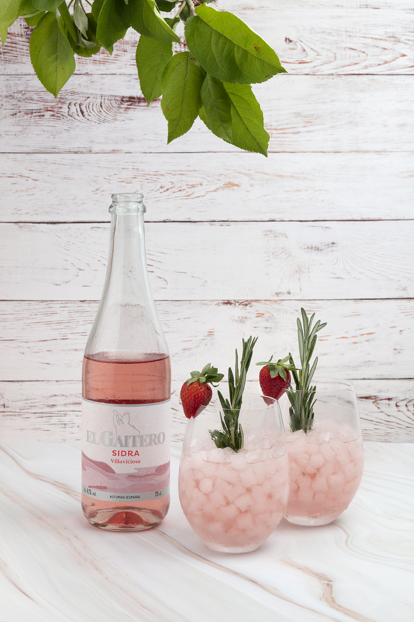 El Gaitero Rose cider Image