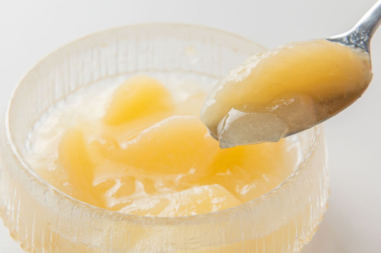 Jujō Kanjuku Torokeru Momo Jelly 【Tree-ripened white peach gelée】 Image