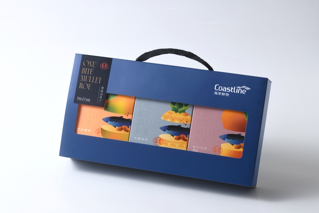 Mullet Roe products (including one-bite Mullet Roe, one-bite Mullet Roe with dried fruit ) Image