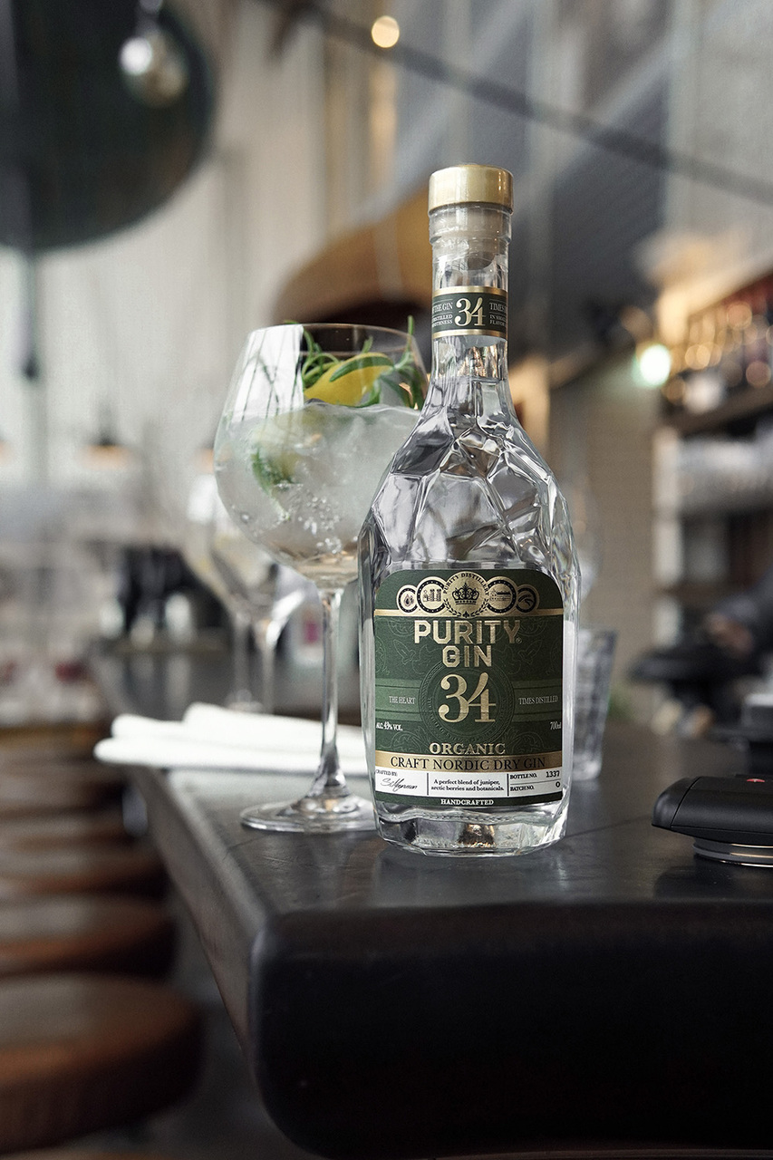 Purity Nordic London Dry (43%) 34 Organic Gin Image