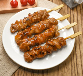 Teriyaki Chicken Thigh Skewers Image