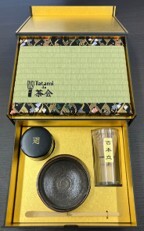 Tea ceremony on tatami Image
