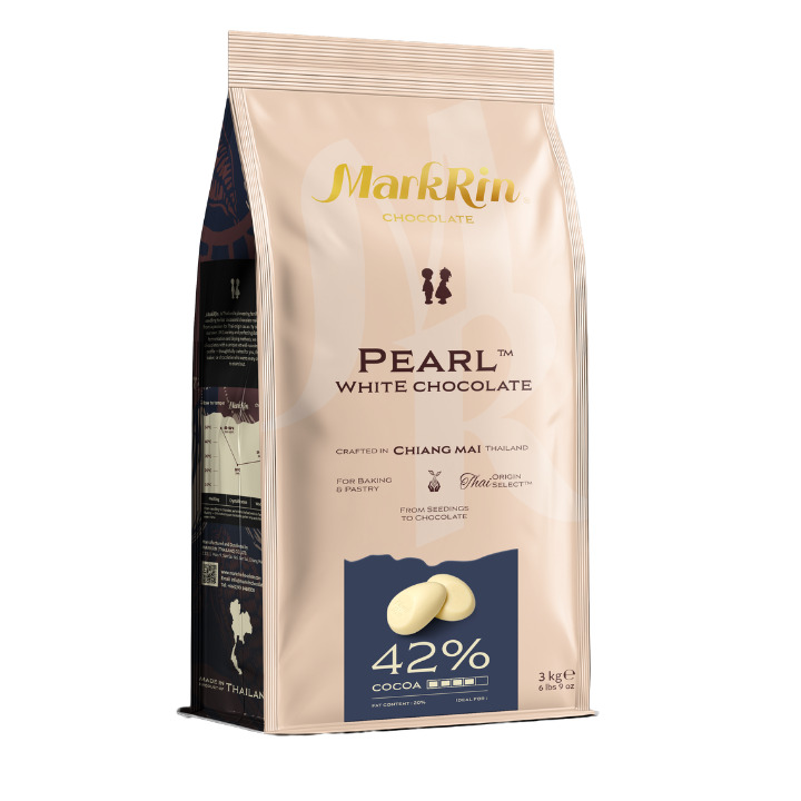 MarkRin Organic Premium Chocolate Couverture (Certified Organic, Vegan, Allergen-Free) (Dark Chocolate, Vegan Milk Chocolate, Vegan White Chocolate) Image