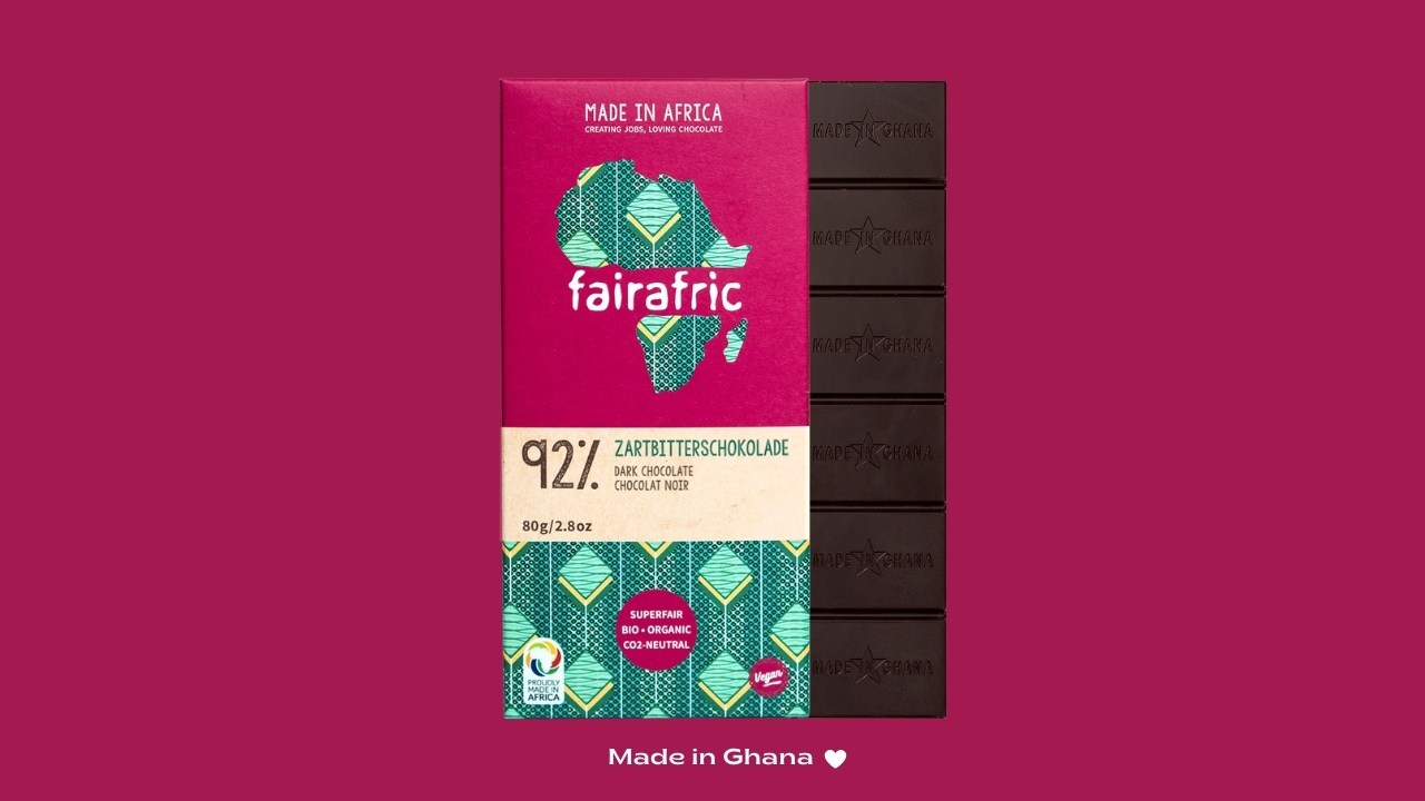 Organic Dark chocolate bar 80g Image